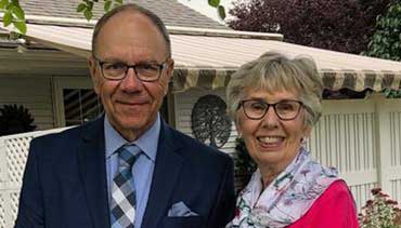 Bill Pedersen and wife