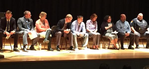 Panelists from Moose Lake Opioid Forum