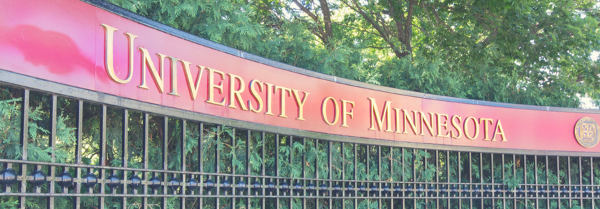 banner reading "University of Minnesota"