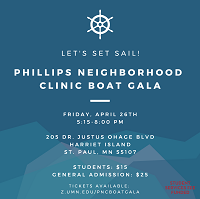 Phillips Neighborhood Clinic Gala Flyer