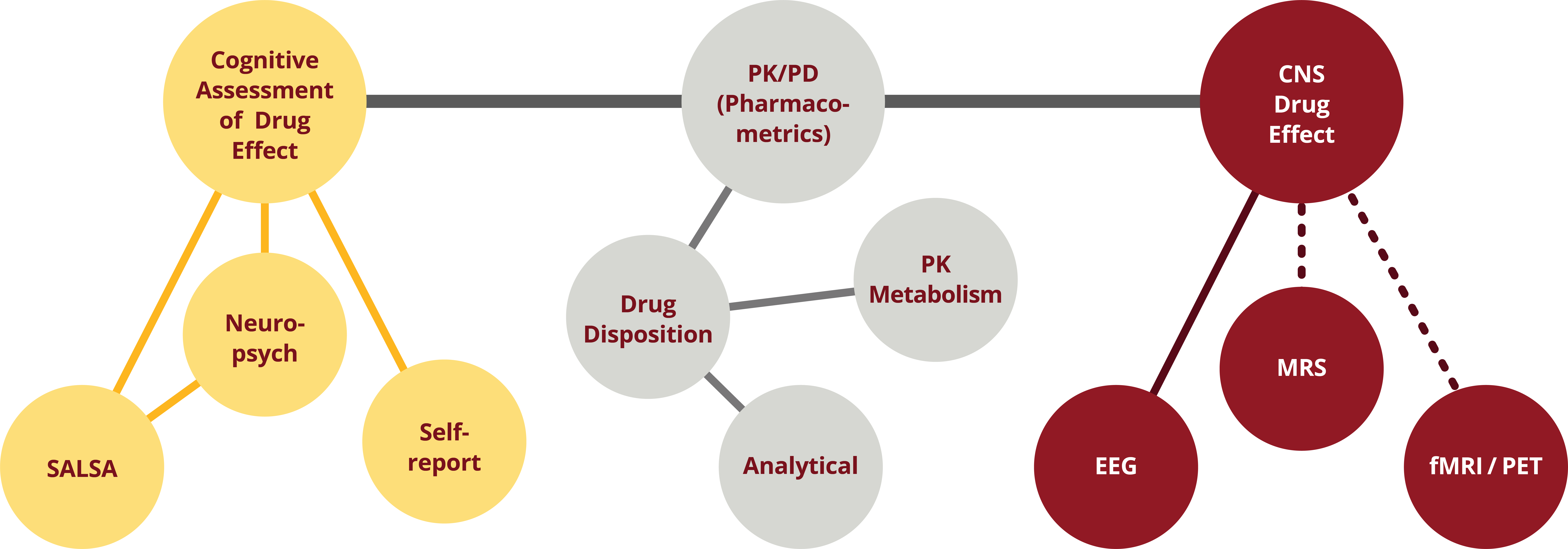 Chart describing drug effects on consignation. Described under the heading Description of Drug Effects on Cognition