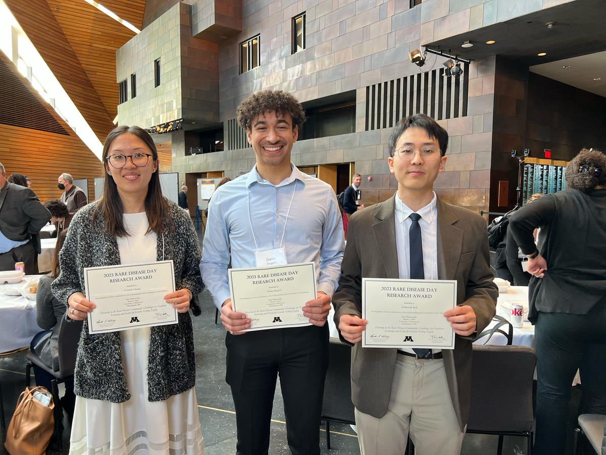 Research poster winners