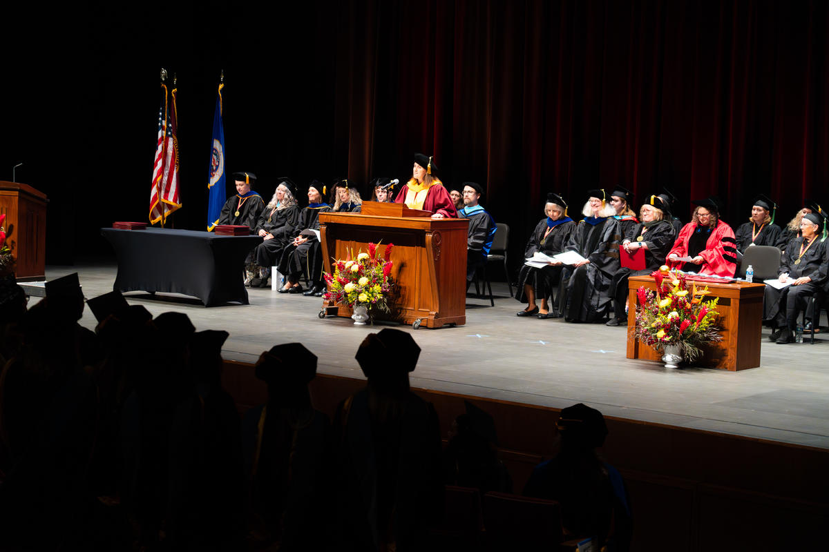 CAHP commencement ceremony