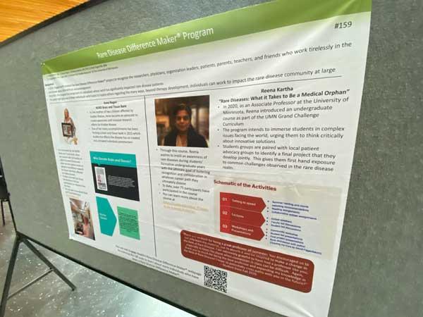 Rare Disease Day research poster