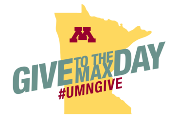 Give to the Max Daw #UMN Give logo